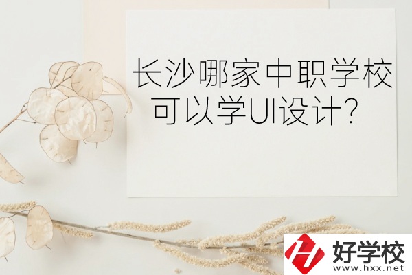 長(zhǎng)沙哪家中職學(xué)?？梢詫W(xué)UI設(shè)計(jì)？