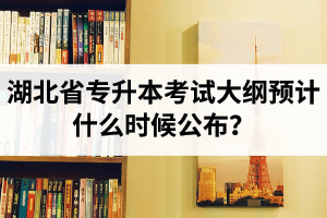 湖北省專升本考試大綱預(yù)計(jì)什么時(shí)候公布？現(xiàn)階段怎么備考比較好？