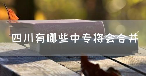 四川有哪些中專將會(huì)合并？(圖1)