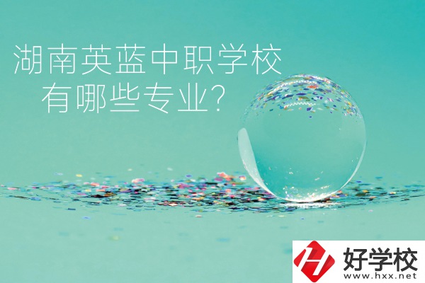 湖南英藍(lán)中職學(xué)校怎么樣？有哪些專業(yè)？