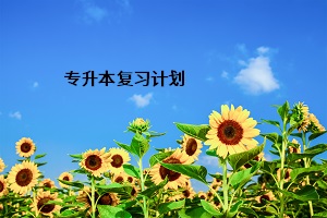 專升本復(fù)習(xí)計(jì)劃